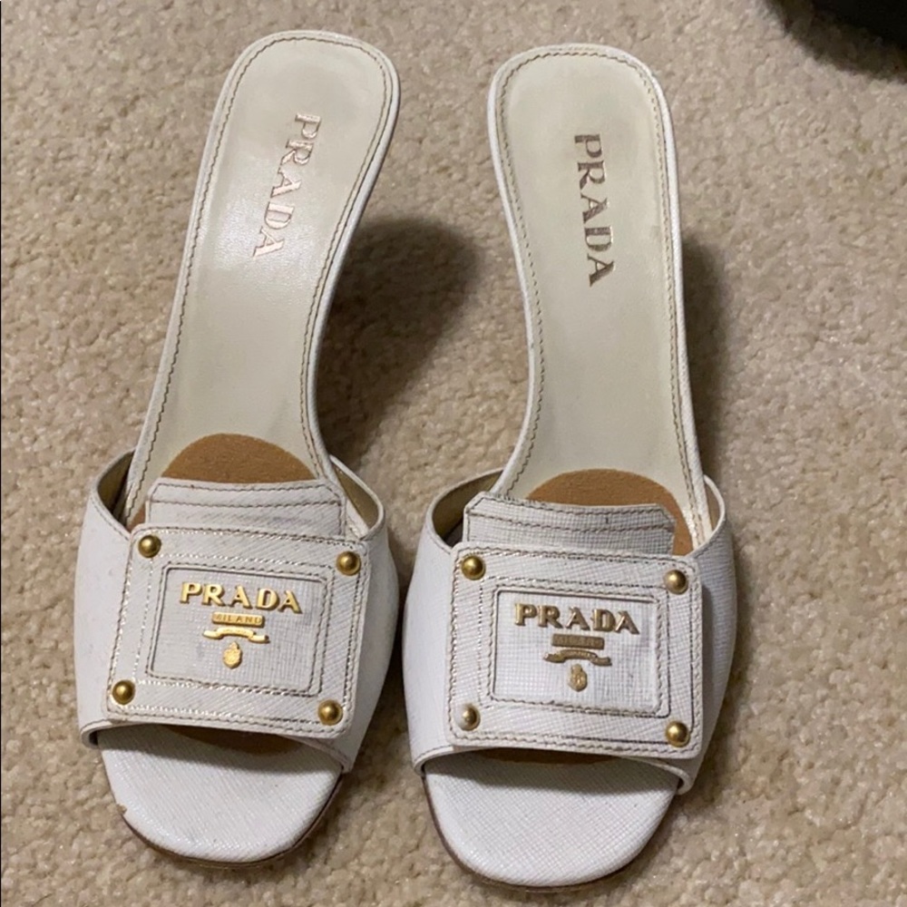 Prada slides size 35 with dust bag!